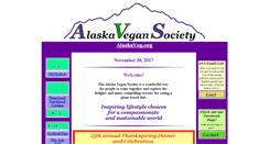 Desktop Screenshot of alaskaveg.org